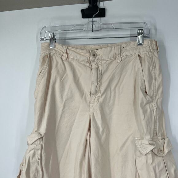 Madewell Garment-Dyed Low-Slung Straight Cargo Pants in Vintage Linen - Picture 3 of 11